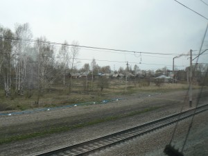 Trans-Siberian Train Tomsk to Tayga