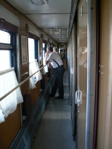 Trans-siberian train cell phone