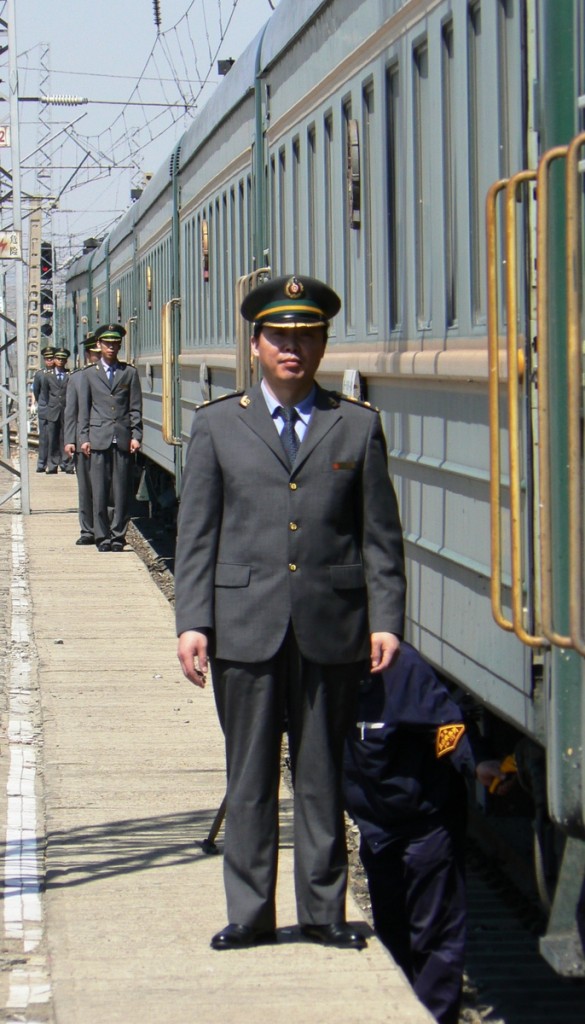 Trans-Mongolian train Zhangjiakou Railway Station