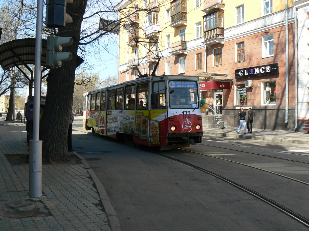 Irkutsk  Street Cars(Trams) everywhere